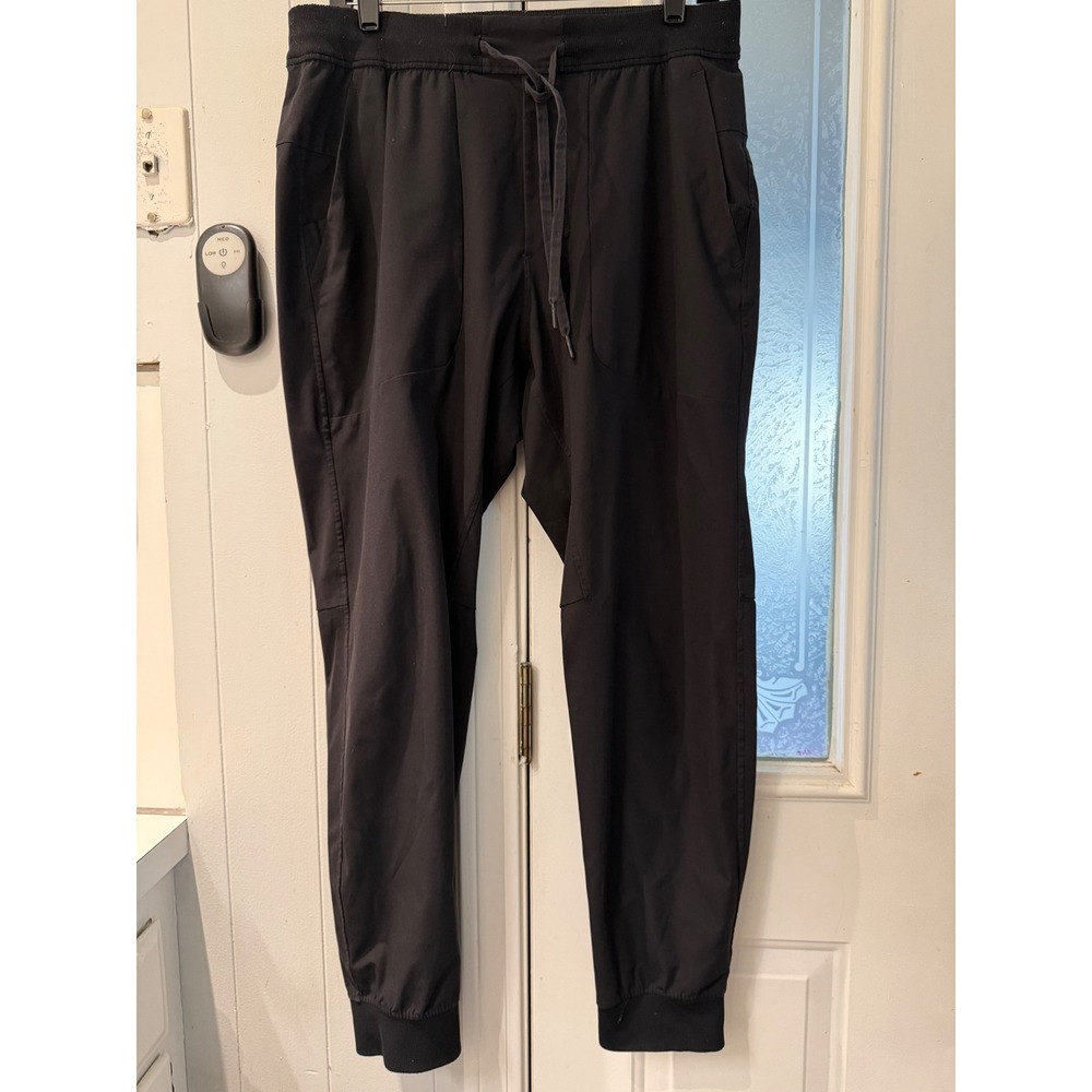 Lululemon ABC Jogger Black Warpstreme Mens Tapered Athletic Pants Size Large